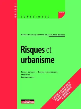 Couverture du produit · Risques et urbanisme