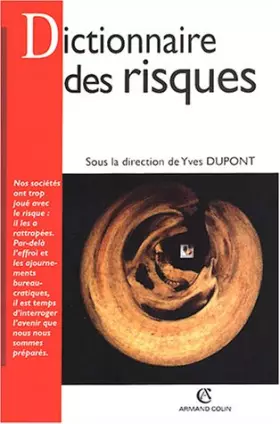 Couverture du produit · Dictionnaire des risques