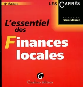 Couverture du produit · L'essentiel des Finances locales