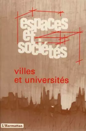 Couverture du produit · Villes et universités