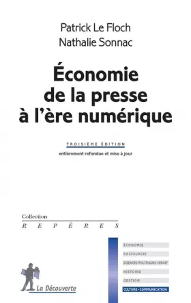 Couverture du produit · Économie de la presse à l'ère numérique