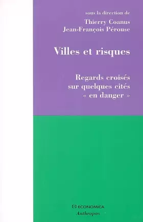 Couverture du produit · Villes et risques : Regards croisés sur quelques cités