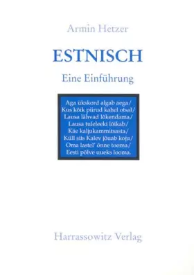 Couverture du produit · Estnisch: Eine Einführung