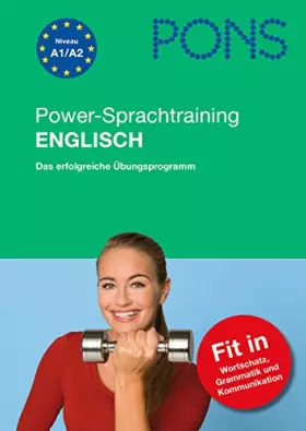 Couverture du produit · PONS Power-Sprachtraining Englisch: Wortschatz, Grammatik, Kommunikation lernen und üben