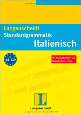 Couverture du produit · Langenscheidt Standardgrammatik Italienisch
