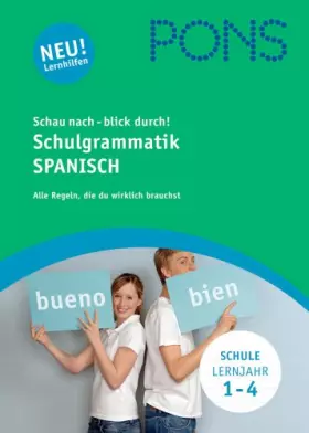 Couverture du produit · PONS Schau nach - blick durch! Schulgrammatik Spanisch