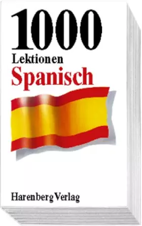Couverture du produit · 1000 Lektionen Spanisch