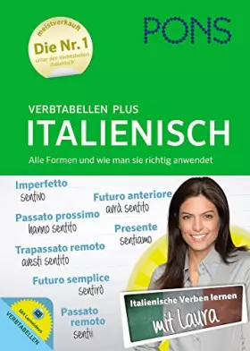 Couverture du produit · PONS Verbtabellen Plus Italienisch - Mit persönlichem Lehrer, Lernvideos und Online-Übungen: Mit Lernvideos und Online-Übungen
