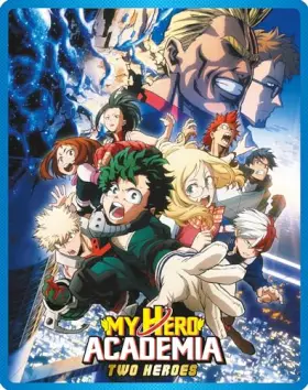 Couverture du produit · My Hero Academia : Two Heroes [Blu-Ray + DVD-Édition boîtier SteelBook] [Blu-ray + DVD - Édition boîtier SteelBook]