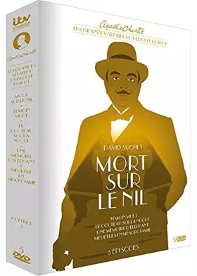 Couverture du produit · Agatha Christie : Les grandes affaires d'H. Poirot - Coffret 2 - Coffret 5 DVD