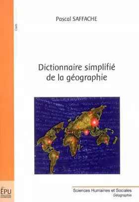Couverture du produit · Dictionnaire simplifié de la géographie
