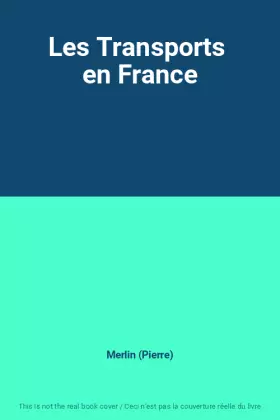 Couverture du produit · Les Transports  en France