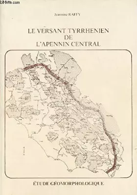 Couverture du produit · LE VERSANT TYRRHENIEN DE L APENNIN CENTRAL