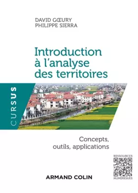 Couverture du produit · Introduction à l'analyse des territoires - Concepts, outils, applications