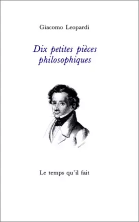 Couverture du produit · Dix petites pièces philosophiques