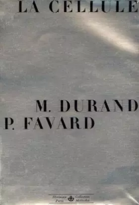 Couverture du produit · La cellule