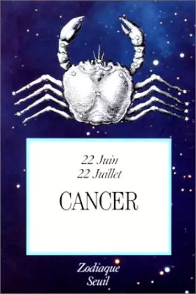 Couverture du produit · Zodiaque : Cancer
