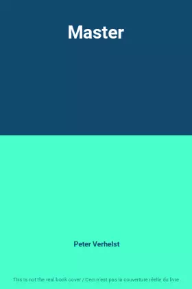 Couverture du produit · Master