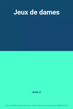 Couverture du produit · Jeux de dames
