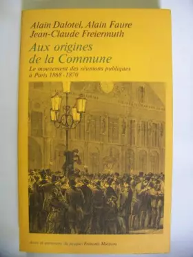 Couverture du produit · Aux origines de la Commune