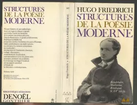 Couverture du produit · Structures de la poésie moderne