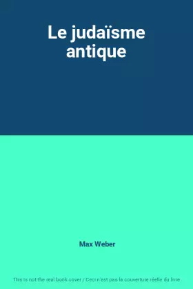 Couverture du produit · Le judaïsme antique