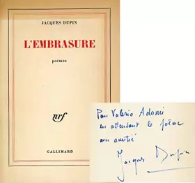 Couverture du produit · L'Embrasure