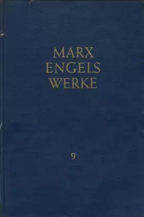 Couverture du produit · MEW / Marx-Engels-Werke Band 9: März 1853 - Dezember 1853
