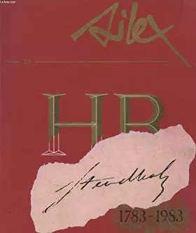 Couverture du produit · SILEX N°24 : STENDHAL 1783 - 1983