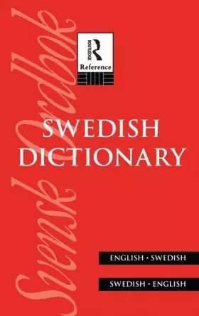 Couverture du produit · Swedish Dictionary: English/Swedish Swedish/English (Bilingual Dictionaries)