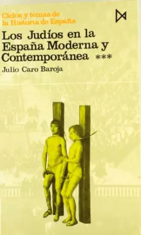 Couverture du produit · Los judíos en la España Moderna y Contemporánea III