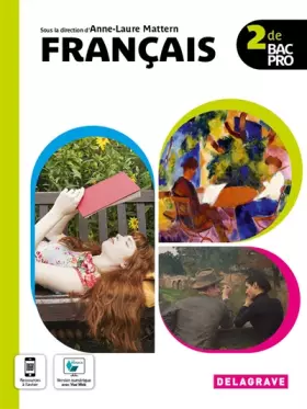 Couverture du produit · Français 2de Bac Pro (2022) - Manuel élève