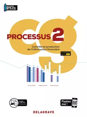Couverture du produit · Processus 2 - Contrôle et production de l'information financière BTS Comptabilité Gestion (CG) (2020) - Pochette élève