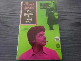 Couverture du produit · La guerre à neuf ans.