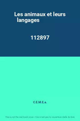 Couverture du produit · Les animaux et leurs langages                                                                 112897