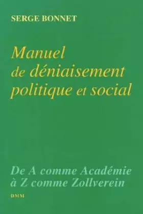 Couverture du produit · Manuel de Deniaisement