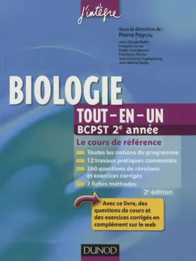 Couverture du produit · Biologie tout-en-un BCPST 2e année - 2e ed - Le cours de référence