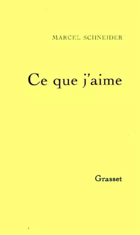 Couverture du produit · Ce que j'aime