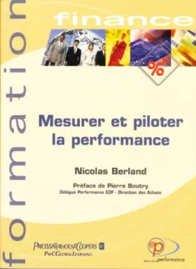 Couverture du produit · Mesurer et piloter la performance