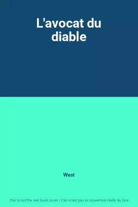 Couverture du produit · L'avocat du diable