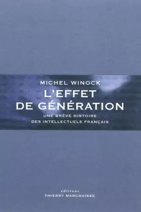 Couverture du produit · L'effet de génération