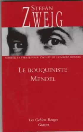 Couverture du produit · Cahiers Rouges Grasset : Le Bouquiniste Mendel - Collector Tirage Limité Hors Commerce -