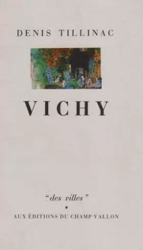 Couverture du produit · Vichy