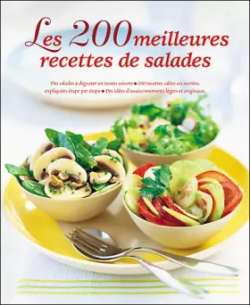 Couverture du produit · Les 200 meilleures recettes de salades