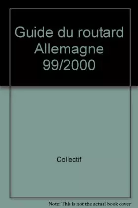 Couverture du produit · ALLEMAGNE. Edition 1999-2000