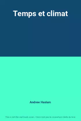 Couverture du produit · Temps et climat