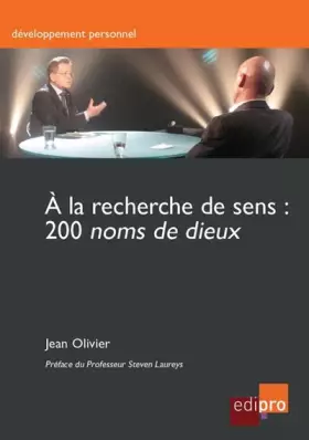 Couverture du produit · A LA RECHERCHE DE SENS : 200 NOMS DE DIEUX