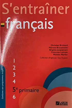 Couverture du produit · S'Entrainer en Français : 5e Primaire