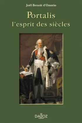 Couverture du produit · Portalis, l'esprit des siècles