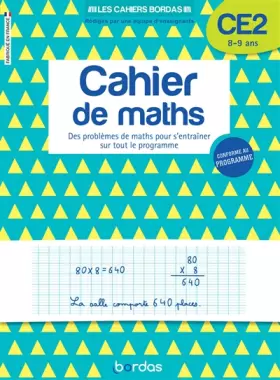 Couverture du produit · Cahier de maths CE2